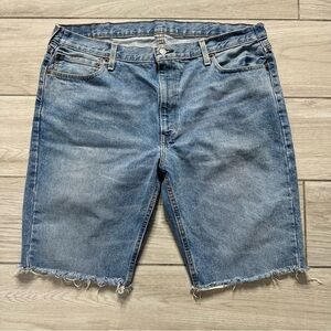 Levi's Classic Blue Jean Denim Cut off Shorts
